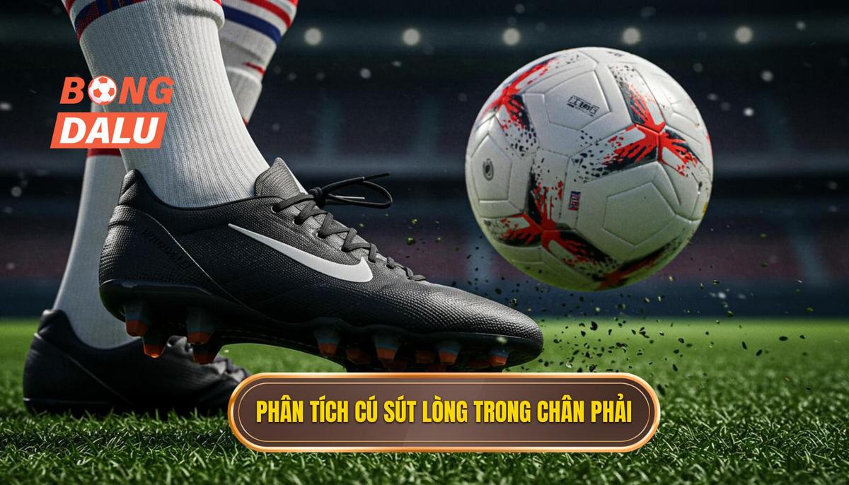 Phân tích đa chiều về cú sút lòng trong_ Tại sao phải dùng lòng bàn chân phải_