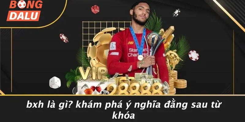 BXH Là Gì? Khám Phá Ý Nghĩa Đằng Sau Từ Khóa