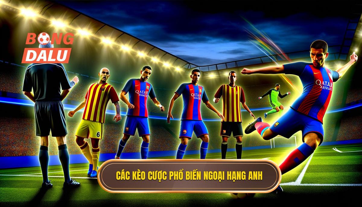 Các loại kèo cược ngoại hạng anh phổ biến