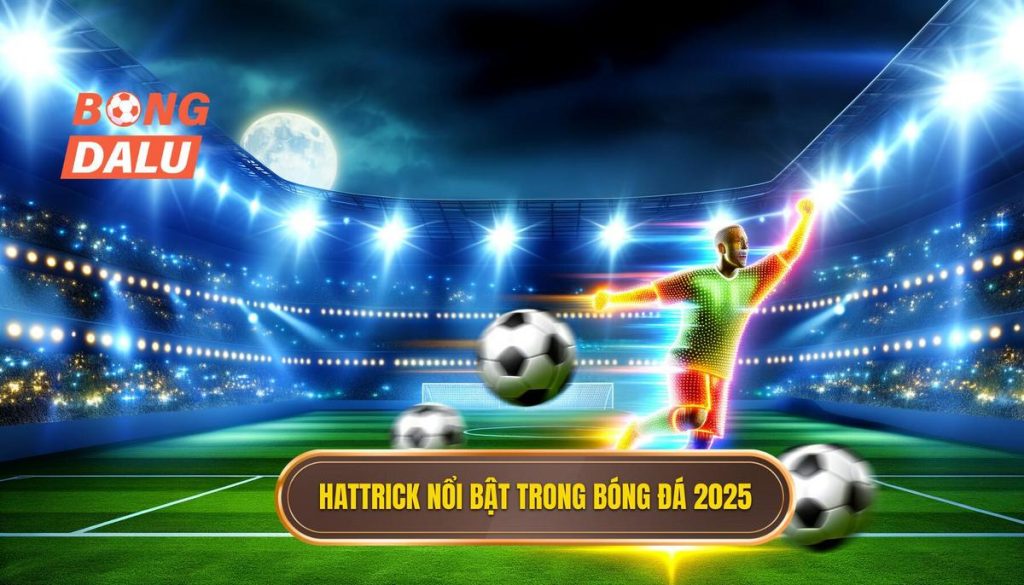 Hattrick nổi bật trong bóng đá 2025