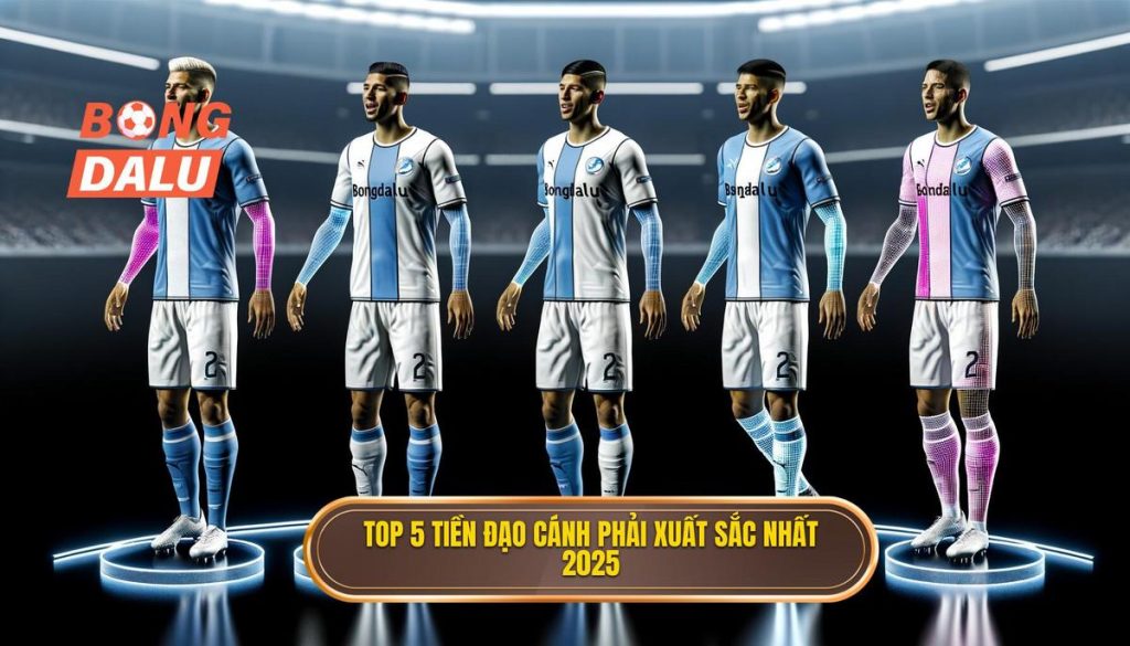 Top 5 tiền đạo cánh phải xuất sắc nhất 2025