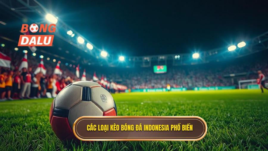 2. Các loại kèo bóng đá Indonesia phổ biến