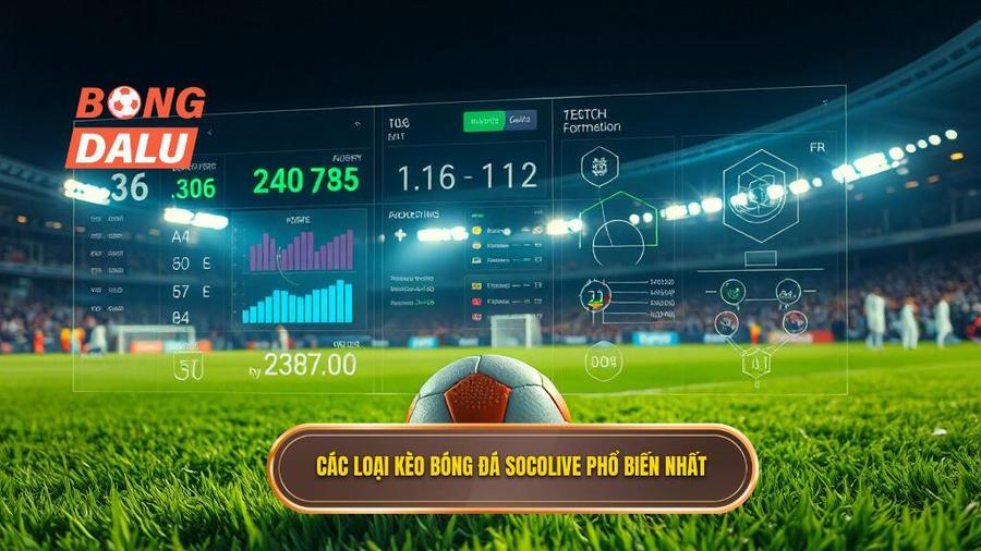 2. Các loại kèo bóng đá Socolive phổ biến nhất