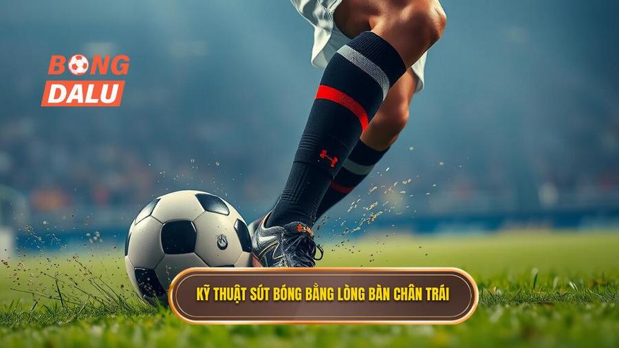 Phân tích chi tiết các bước thực hiện kỹ thuật sút bóng bằng lòng bàn chân trái