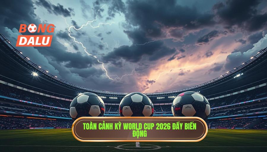 Tổng quan về kỳ World Cup 2026 đầy biến động