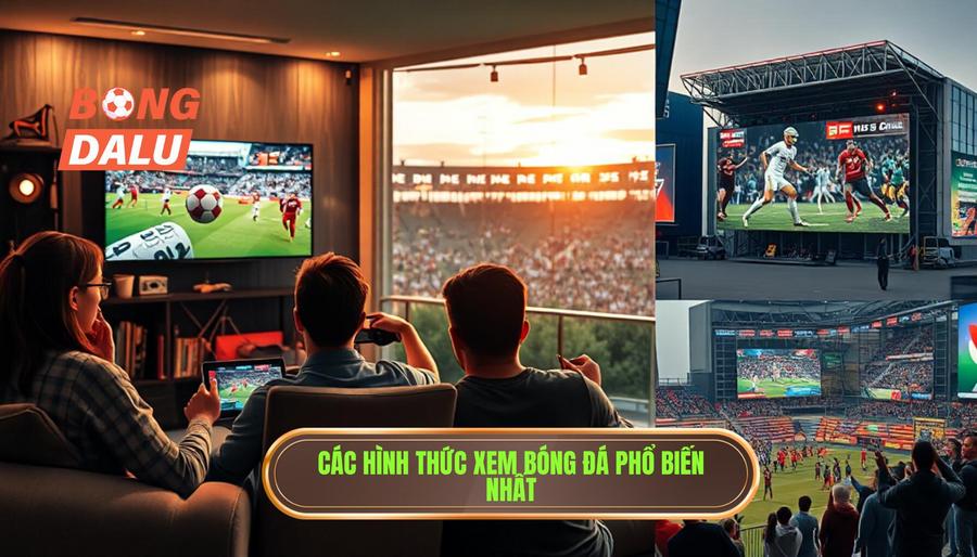 Phân tích các hình thức xem bóng đá phổ biến hiện nay